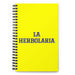 La Herbolaria The Herbalist | Yellow Spiral Notebook, 140 Dotted Sheets | Funny Gift Idea Home Office Work | Mexican Spanish Pride Gift Mexicada