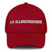 La Illinoisense The Illinoisan Mexican Spanish Pride Gift Regalo Dad Hat Mexicada Cranberry