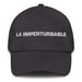 La Imperturbable The Unflappable One Mexican Spanish Pride Gift Regalo Dad Hat Mexicada Dark Grey