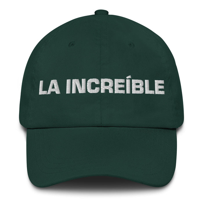 La Increíble The Incredible Mexican Spanish Pride Gift Regalo Dad Hat Mexicada Spruce