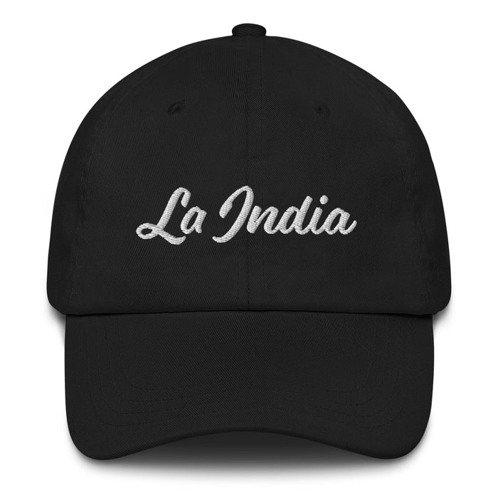La India Embroidered Dad Hat | The Indian Woman, Culture, Heritage, Proud, Strong, Elegant | L5 Mexicada