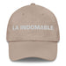 La Indomable Untamable Mexican Spanish Pride Gift Regalo Dad Hat Mexicada Stone