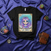 LA INFJ Loteria Card T-Shirt, Mystical Tarot Card Design Tee, Introverted Advocate Personality Type, Cute Kawaii Anime Style Graphic Shirt, Unique Intuitive Feeling Judging MBTI Gift Top for Women & Men Mexicada