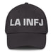 La Infj The Advocate Mexican Spanish Pride Gift Regalo Dad Hat Mexicada Dark Grey