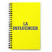 La Influencer The Influencer | Yellow Spiral Notebook, 140 Dotted Sheets | Funny Gift Idea Home Office Work | Mexican Spanish Pride Gift Mexicada