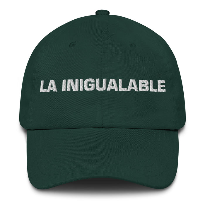 La Inigualable The Unmatchable Mexican Spanish Pride Gift Regalo Dad Hat - Mexicada