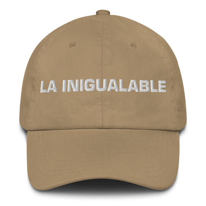 La Inigualable The Unmatchable Mexican Spanish Pride Gift Regalo Dad Hat - Mexicada