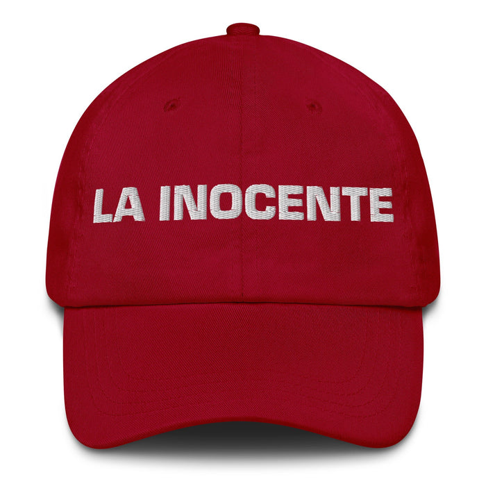 La Inocente The Innocent Mexican Spanish Pride Gift Regalo Dad Hat - Mexicada