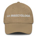 La Insectóloga The Entomologist Mexican Spanish Pride Gift Regalo Dad Hat Mexicada Khaki