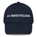 La Insectóloga The Entomologist Mexican Spanish Pride Gift Regalo Dad Hat Mexicada Navy