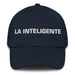 La Inteligente The Intelligent One Mexican Spanish Pride Gift Regalo Dad Hat Mexicada Navy