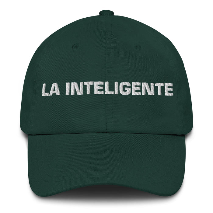 La Inteligente The Intelligent One Mexican Spanish Pride Gift Regalo Dad Hat Mexicada Spruce