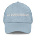 La Invencible The Invincible One Mexican Spanish Pride Gift Regalo Dad Hat Mexicada Light Blue