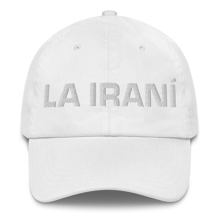 La Iraní The Iranian Mexican Spanish Pride Gift Regalo Dad Hat - Mexicada