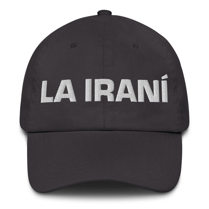 La Iraní The Iranian Mexican Spanish Pride Gift Regalo Dad Hat - Mexicada