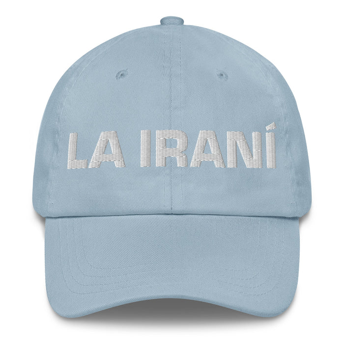 La Iraní The Iranian Mexican Spanish Pride Gift Regalo Dad Hat - Mexicada