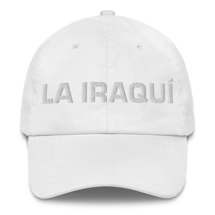 La Iraquí The Iraqi Mexican Spanish Pride Gift Regalo Dad Hat - Mexicada