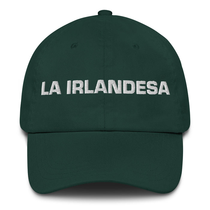 La Irlandesa The Irish Mexican Spanish Pride Gift Regalo Dad Hat - Mexicada