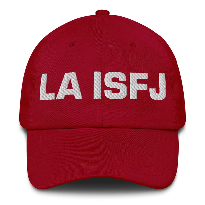 La Isfj The Defender Mexican Spanish Pride Gift Regalo Dad Hat Mexicada Cranberry