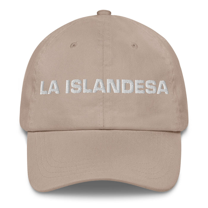 La Islandesa The Icelandic Mexican Spanish Pride Gift Regalo Dad Hat - Mexicada