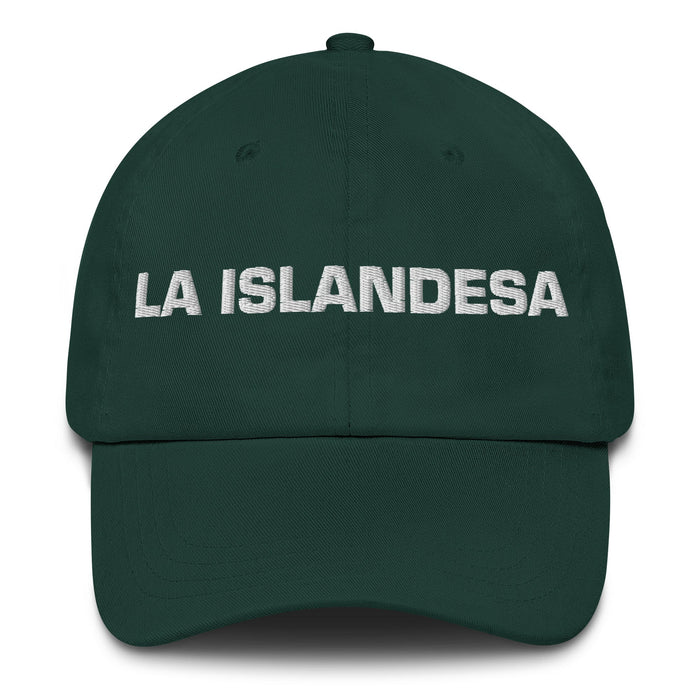 La Islandesa The Icelandic Mexican Spanish Pride Gift Regalo Dad Hat - Mexicada