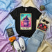 LA ISTP Cute Purple Dragon Witch Lotería Card T-Shirt | Number 19 Mystic Creature Fantasy Graphic Tee | MBTI Personality Type Shirt | Unique Mexican Bingo Inspired Game Merch Gift Mexicada