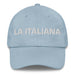 La Italiana The Italian Mexican Spanish Pride Gift Regalo Dad Hat - Mexicada