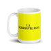 La Jacksonvilliana The Jacksonvillian Funny Home Office Work Coffee Mug Mexican Spanish Pride Gift White Glossy Cup Yellow Card Mug Mexicada