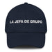 La Jefa De Grupo The Group Leader Mexican Spanish Pride Gift Regalo Dad Hat Mexicada Navy