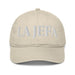 La Jefa The Boss Embroidered Organic Baseball Cap | Leadership, Empowerment, Bold Style | J15 Mexicada Oyster