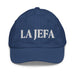 La Jefa The Boss Embroidered Youth Baseball Cap | Empowerment, Leadership, Bold Identity | J15 Mexicada Royal