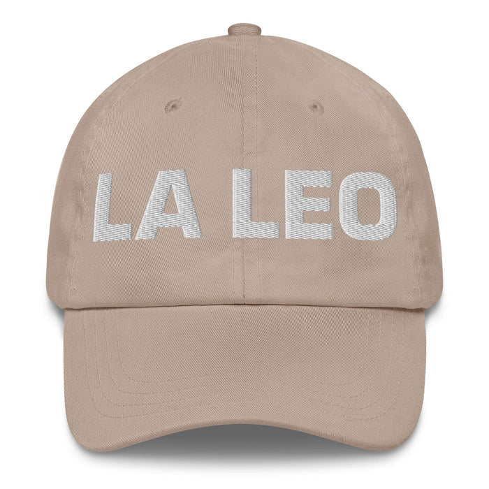 La Leo The Leo Mexican Spanish Pride Gift Regalo Dad Hat Mexicada Stone