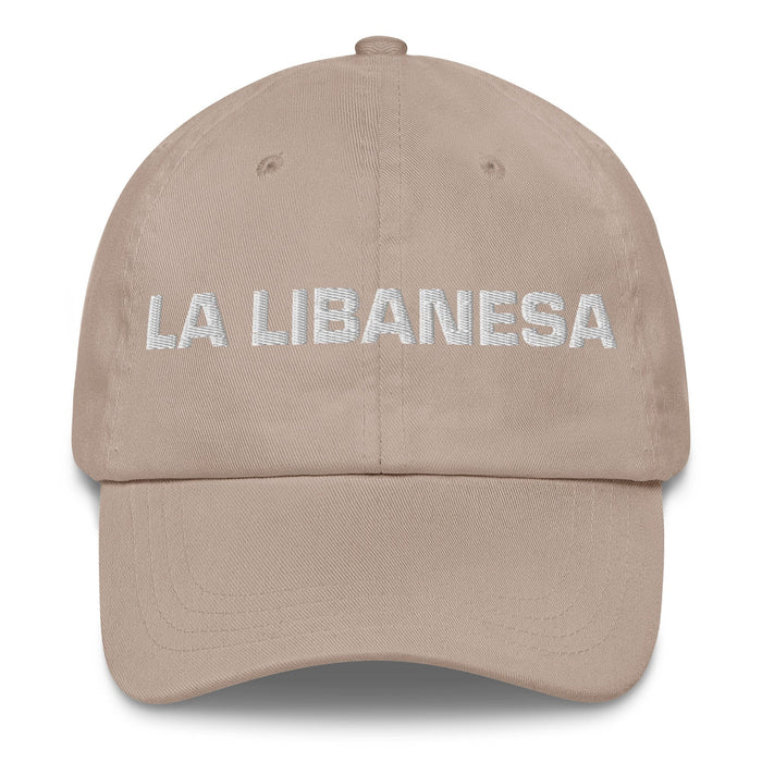 La Libanesa The Lebanese Mexican Spanish Pride Gift Regalo Dad Hat - Mexicada