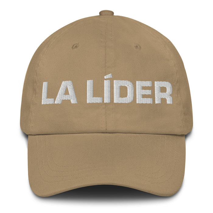 La Líder The Leader Mexican Spanish Pride Gift Regalo Dad Hat - Mexicada