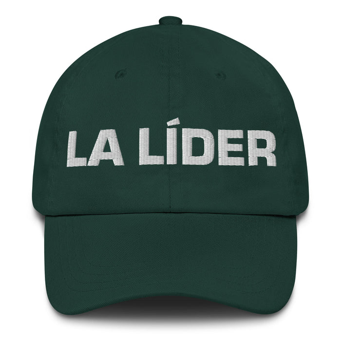 La Líder The Leader Mexican Spanish Pride Gift Regalo Dad Hat - Mexicada