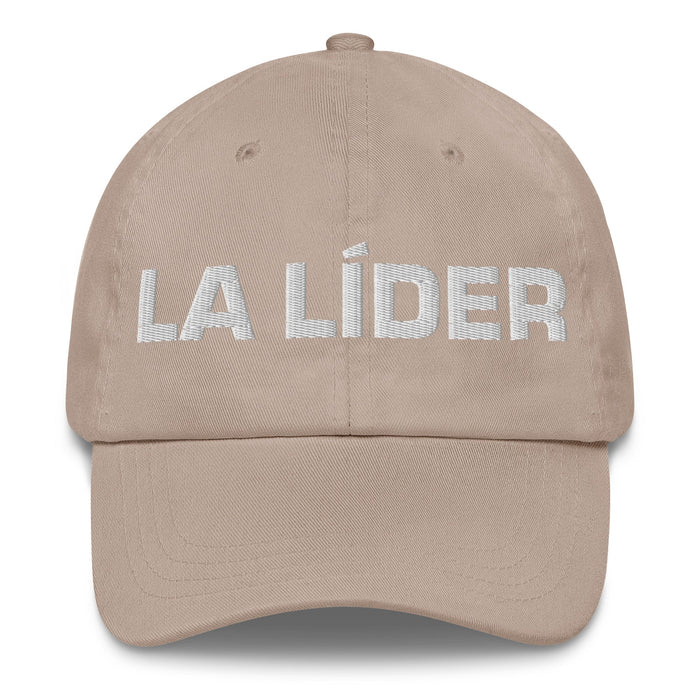 La Líder The Leader Mexican Spanish Pride Gift Regalo Dad Hat - Mexicada