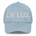 La Luz The Light Mexican Spanish Pride Gift Regalo Dad Hat Mexicada Light Blue