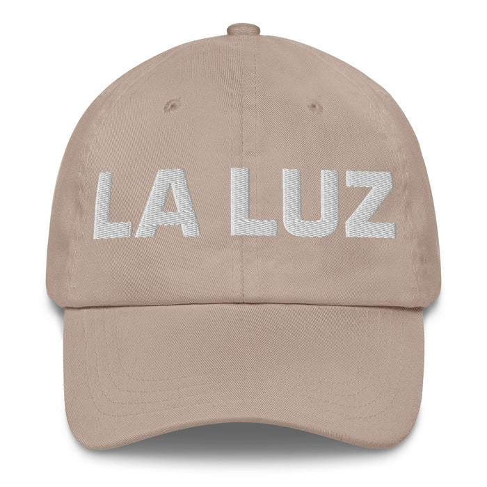 La Luz The Light Mexican Spanish Pride Gift Regalo Dad Hat Mexicada Stone