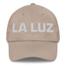 La Luz The Light Mexican Spanish Pride Gift Regalo Dad Hat Mexicada Stone