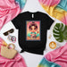 La Madre Loteria Card T-Shirt, Cute Mexican Bingo Inspired Graphic Tee, Number 10 La Cocinera Shirt, Day of the Dead Mother's Day Gift Idea Mexicada