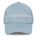 La Madrina The Godmother / The Godfather Mexican Spanish Pride Gift Regalo Dad Hat Mexicada Light Blue