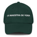 La Maestra De Yoga The Yoga Master Mexican Spanish Pride Gift Regalo Dad Hat Mexicada Spruce