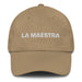 La Maestra The Teacher Mexican Spanish Pride Gift Regalo Dad Hat - Mexicada