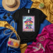 LA MAGA Rainbow Witch Loteria Card T-Shirt Cute Number 17 Mexican Bingo Game Mystical Design Unisex Tee Gift Mexicada