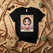 LA MAJA Loteria Card T-Shirt, Cute Cartoon Style Mexican Bingo Game Design Tee, Traditional Latina Fashion Graphic Shirt, Number 13, Gift for Her Mexicada