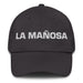 La Mañosa The Sneaky One Mexican Spanish Pride Gift Regalo Dad Hat Mexicada Dark Grey