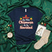 La Más Chismosa de la Navidad Funny Mexican Christmas T-Shirt, Sombrero Bells Holiday Gossip Tee, Spanish Christmas Shirt Unisex Gift Idea Mexicada