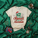 La Más Chismosa de la Navidad T-Shirt, Funny Christmas Tee, Holiday Party Shirt, Retro Phone with Santa Hat, Spanish Quote Gift Idea for Her, Gossip Queen Xmas Shirt Mexicada