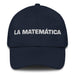 La Matemática The Mathematician Mexican Spanish Pride Gift Regalo Dad Hat Mexicada Navy