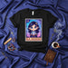 LA MEDIUM Cute Kawaii Lotería Card 13 T-Shirt, Mystical Psychic Fortune Teller Crystal Ball Design, Unisex Graphic Tee, Aesthetic Goth Spiritual Witchy Shirt Gift Mexicada